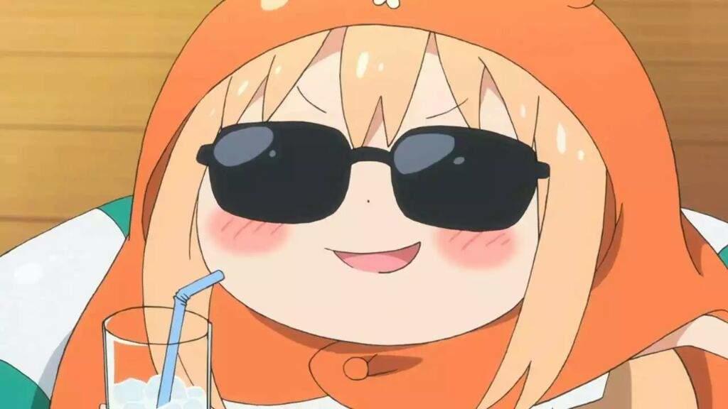 Duck face anime